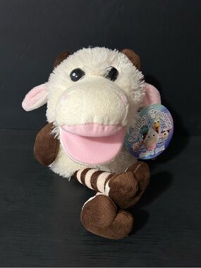 NEW Vintage Cuddly Crooners Yodeling Singing Goat Sheep Plush Hand Puppet Tags